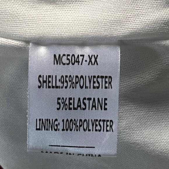 Double Crazy Dress Pink Magenta Puff Long Sleeve Sequin Fringe V Neck Large NWOT - Picture 14 of 14